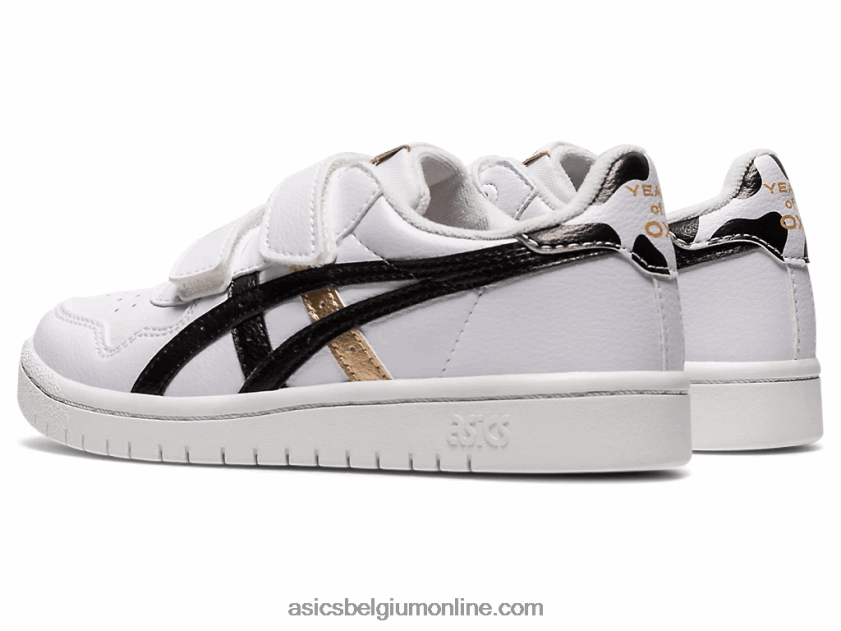 Japanse kleuterschool V6HXR24543 wit Zwart Asics