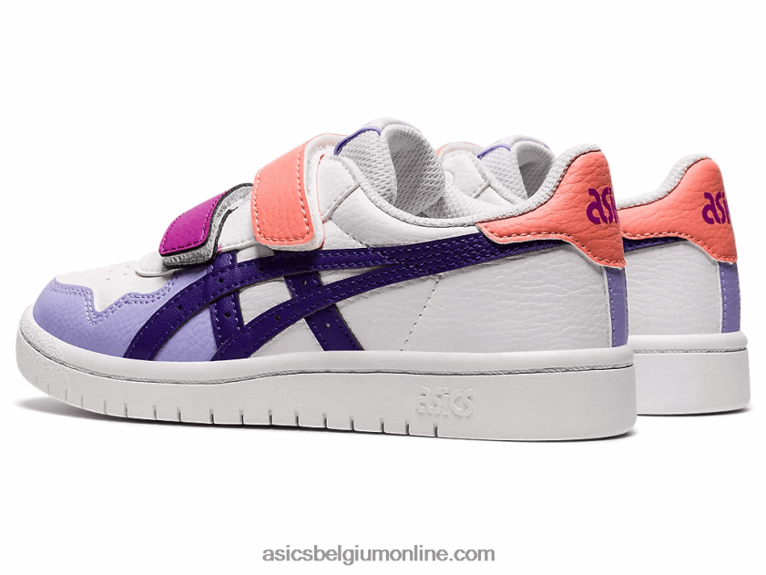 Japanse kleuterschool V6HXR24544 wit/adel paars Asics