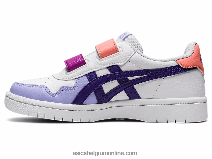 Japanse kleuterschool V6HXR24544 wit/adel paars Asics