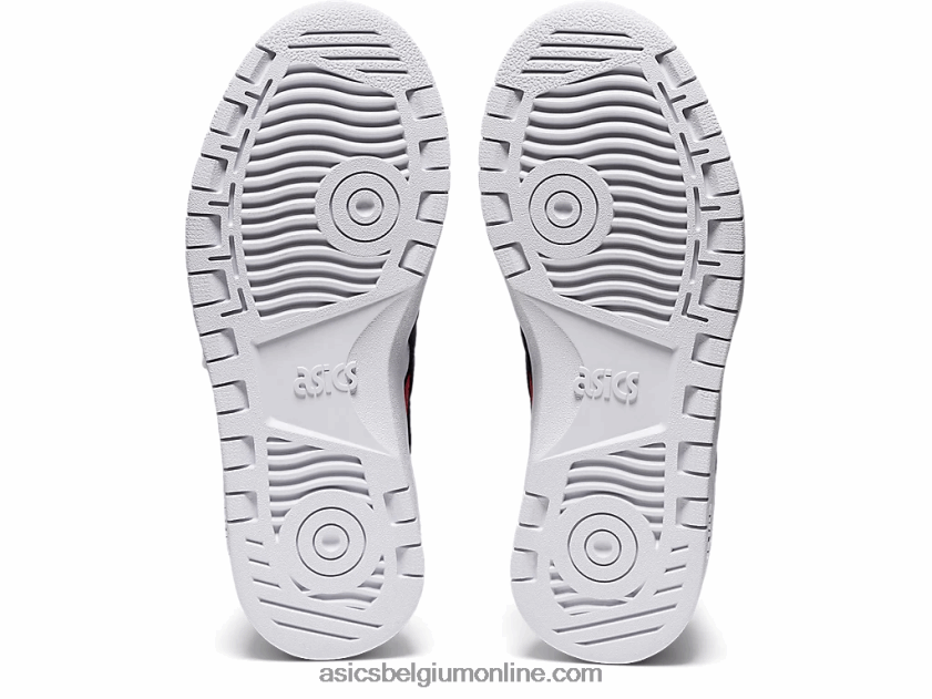 Japanse kleuterschool V6HXR24559 wit/klassiek rood Asics