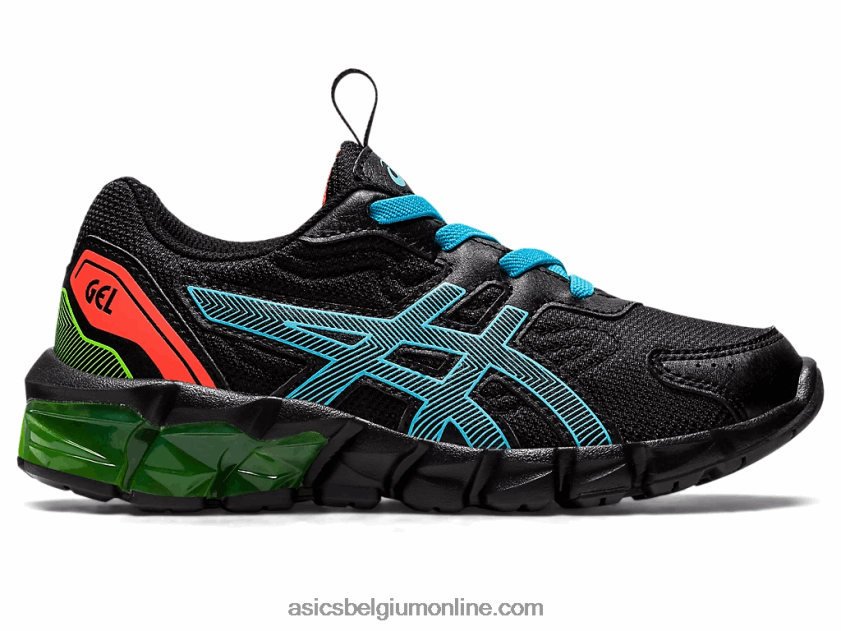 gel-quantum 90 3 kleuterschool V6HXR24386 zwart/aquarium Asics