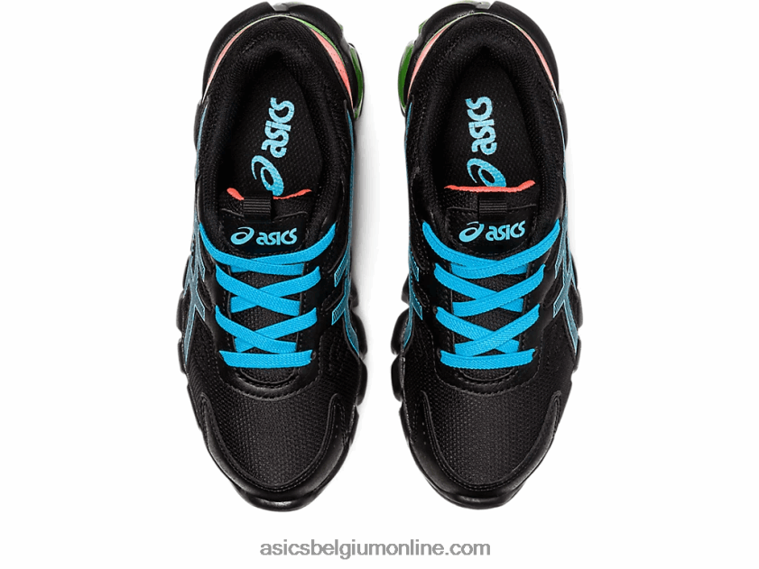 gel-quantum 90 3 kleuterschool V6HXR24386 zwart/aquarium Asics