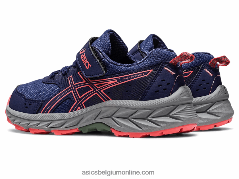 gel-venture 9 kleuterschool V6HXR24218 indigoblauw/papaja Asics