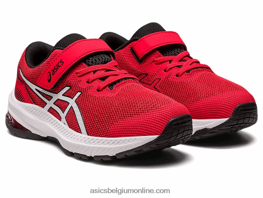 gt-1000 11 kleuterschool V6HXR24254 elektrisch rood/wit Asics