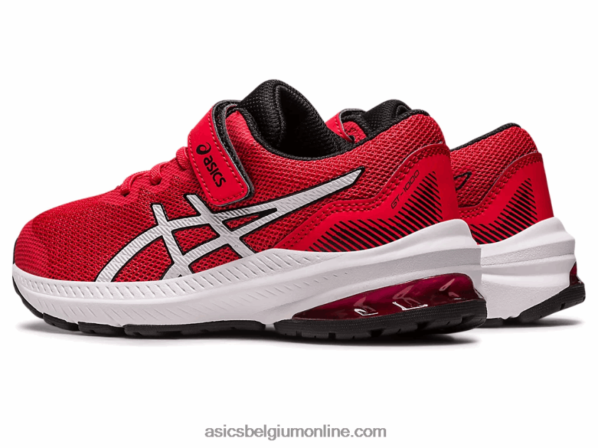 gt-1000 11 kleuterschool V6HXR24254 elektrisch rood/wit Asics