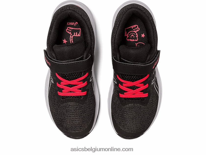 gt-1000 11 kleuterschool V6HXR24288 zwart/elektrisch rood Asics