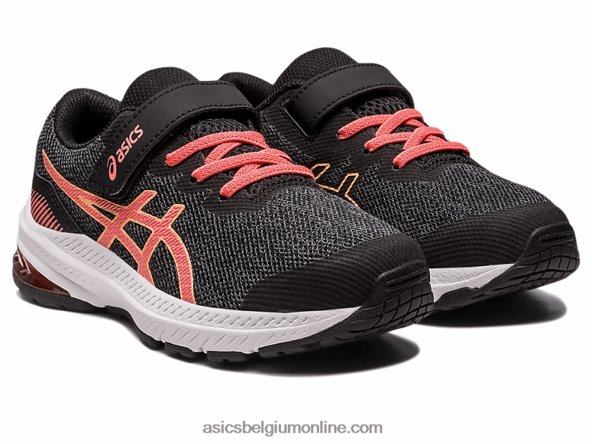 gt-1000 11 kleuterschool V6HXR24296 zwart/papaja Asics