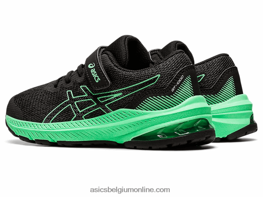 gt-1000 11 kleuterschool V6HXR24353 grafietgrijs/nieuw blad Asics
