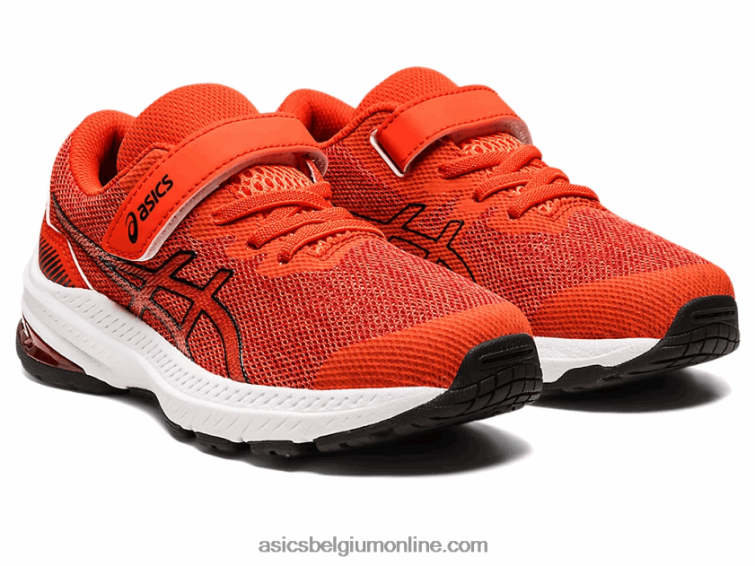 gt-1000 11 kleuterschool V6HXR24370 kerstomaat/zwart Asics