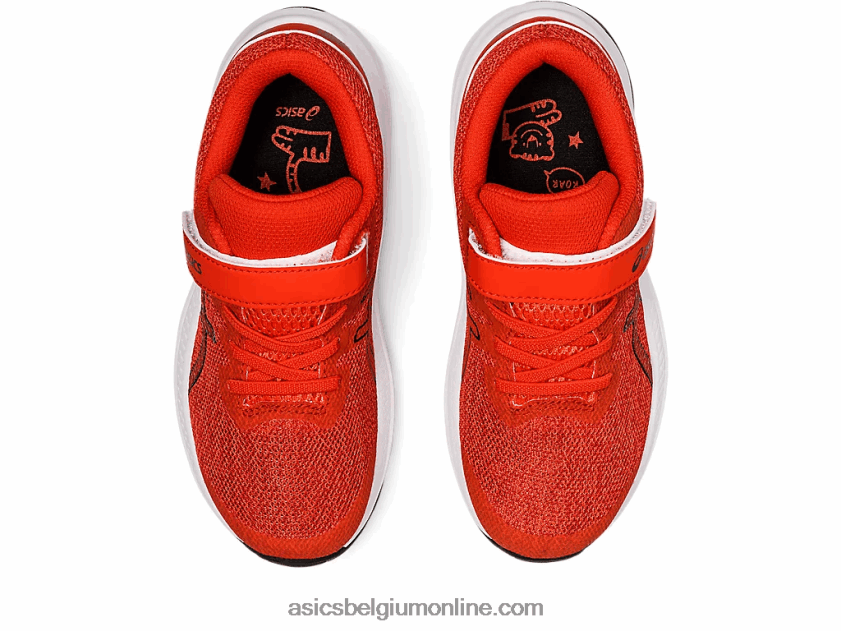 gt-1000 11 kleuterschool V6HXR24370 kerstomaat/zwart Asics