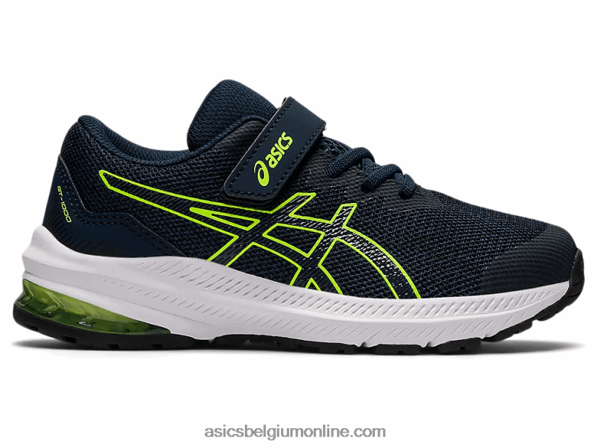 gt-1000 11 kleuterschool V6HXR24457 frans blauw/gevarengroen Asics
