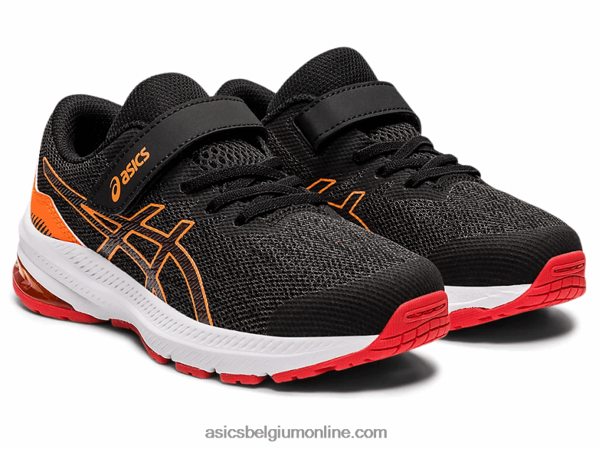 gt-1000 11 kleuterschool V6HXR24458 grafietgrijs/vurig rood Asics