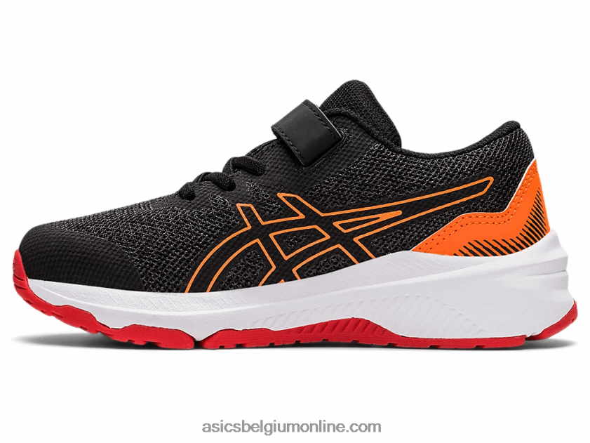 gt-1000 11 kleuterschool V6HXR24458 grafietgrijs/vurig rood Asics