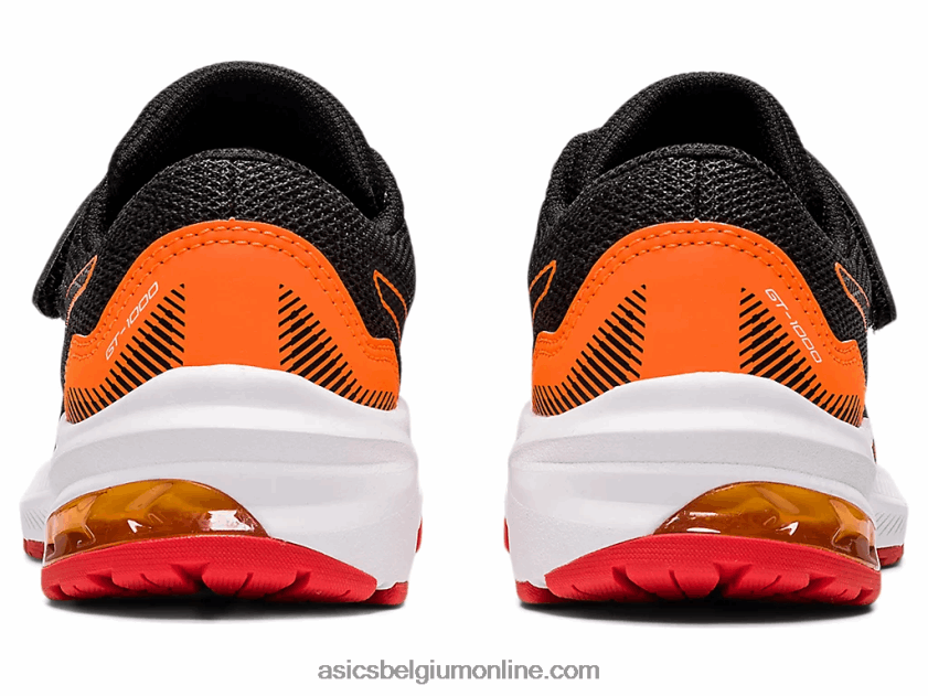 gt-1000 11 kleuterschool V6HXR24458 grafietgrijs/vurig rood Asics