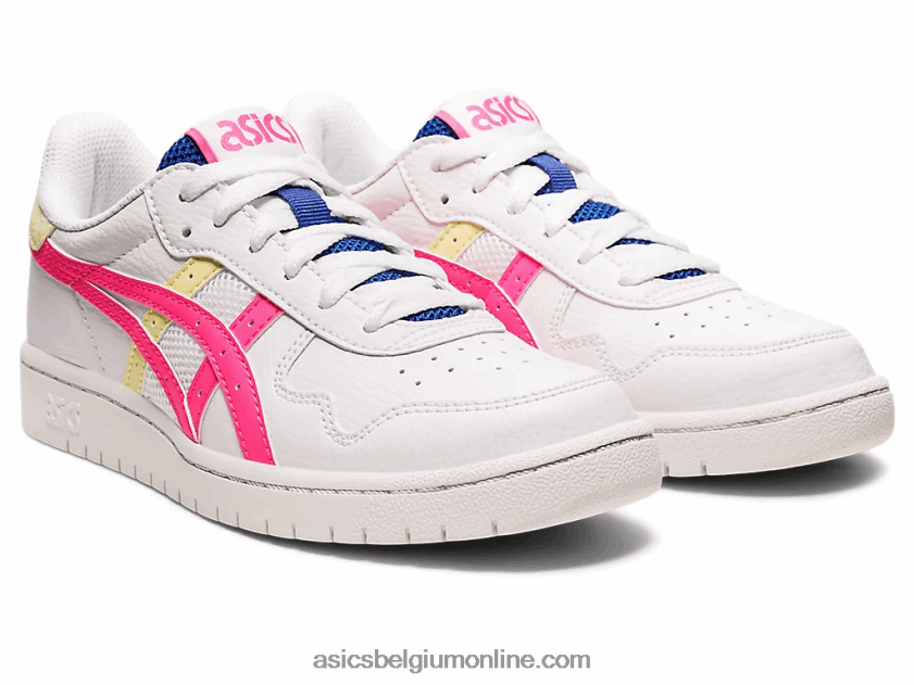 japanse lagere school V6HXR24415 wit/felroze Asics