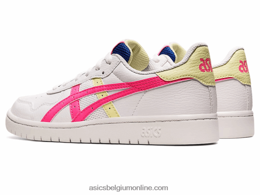 japanse lagere school V6HXR24415 wit/felroze Asics
