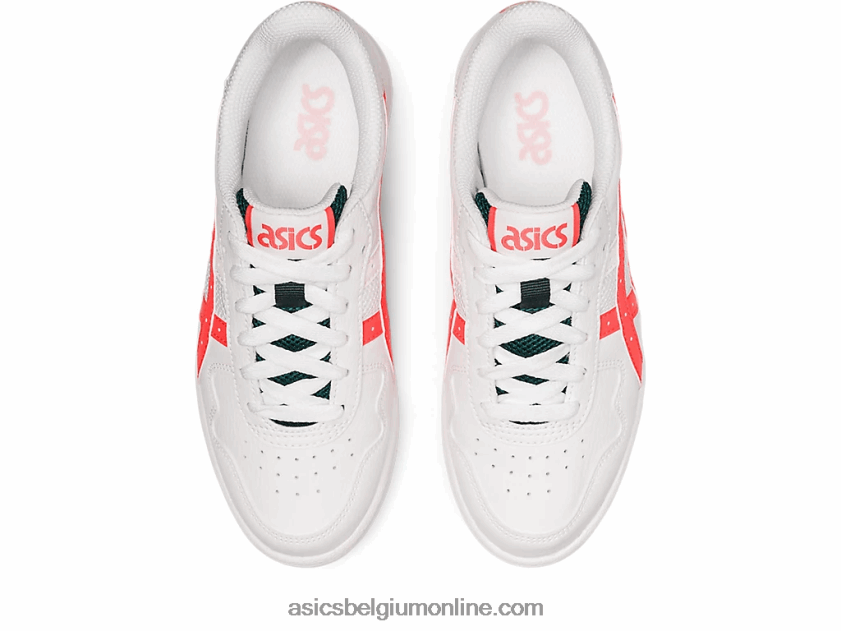 japanse lagere school V6HXR24415 wit/felroze Asics