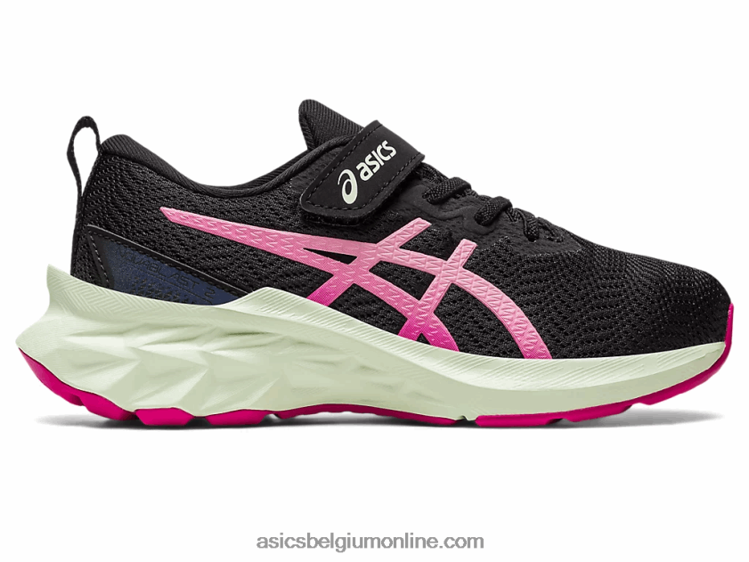 novablast 2 kleuterschool V6HXR24225 zwart/fruitpunch Asics