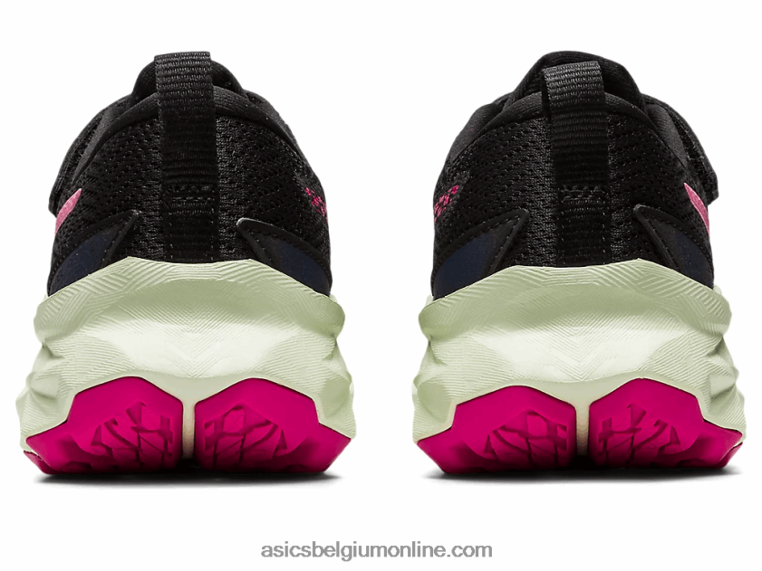 novablast 2 kleuterschool V6HXR24225 zwart/fruitpunch Asics