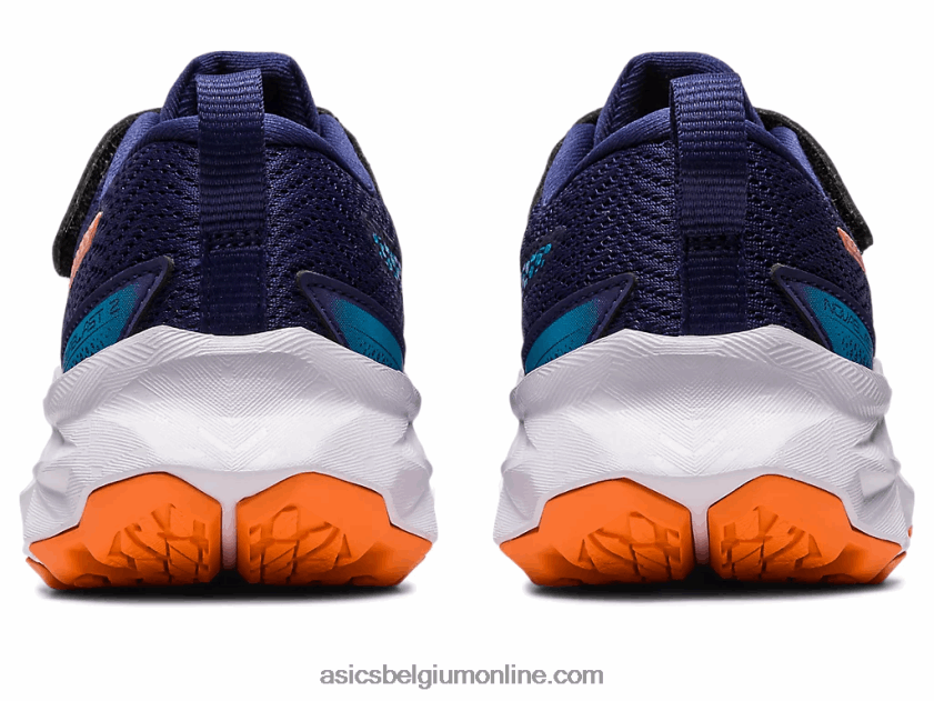 novablast 2 kleuterschool V6HXR24283 indigo blauw/zon perzik Asics