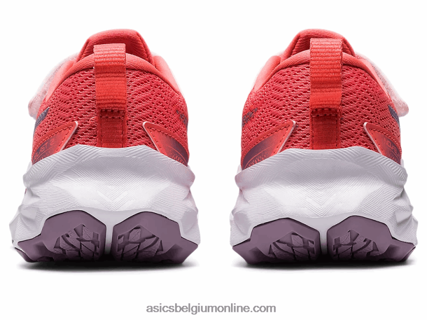 novablast 2 kleuterschool V6HXR24290 papaya/schemerviolet Asics