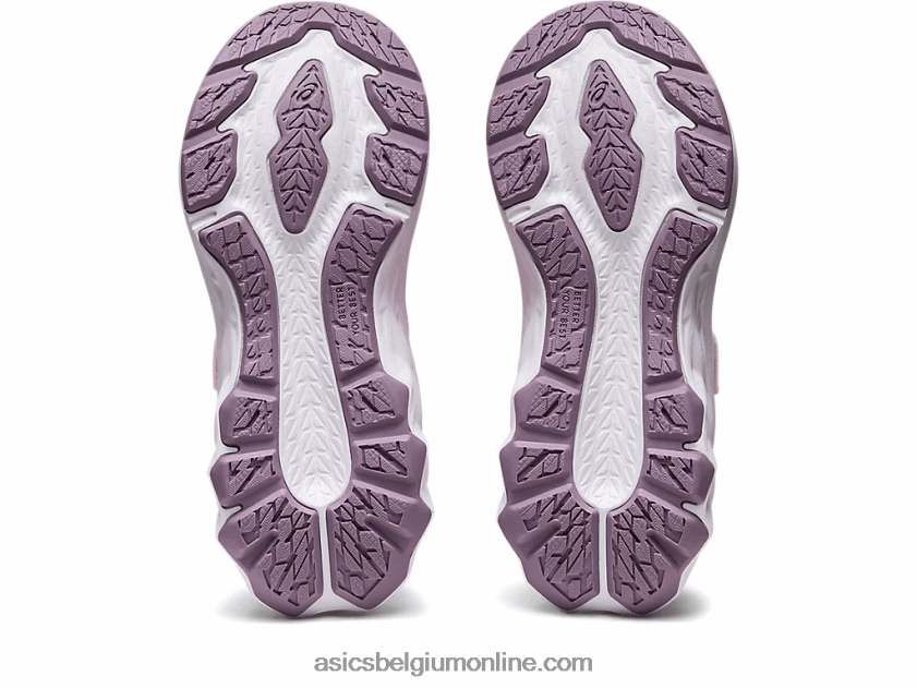 novablast 2 kleuterschool V6HXR24290 papaya/schemerviolet Asics