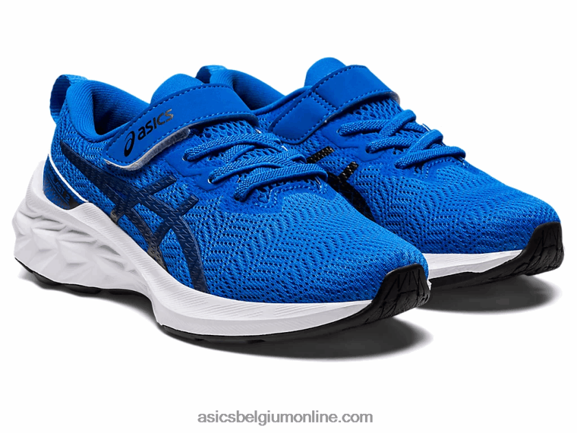 novablast 2 kleuterschool V6HXR24392 elektrisch blauw/diepe oceaan Asics