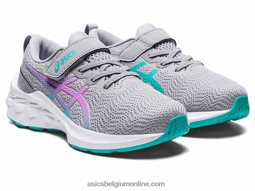 novablast 2 kleuterschool V6HXR24431 piemonte grijs/lavendel gloed Asics