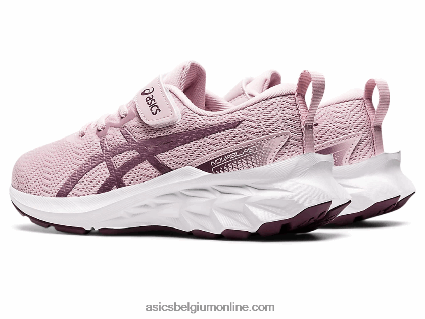 novablast 2 kleuterschool V6HXR24445 nauwelijks rosé/puur zilver Asics