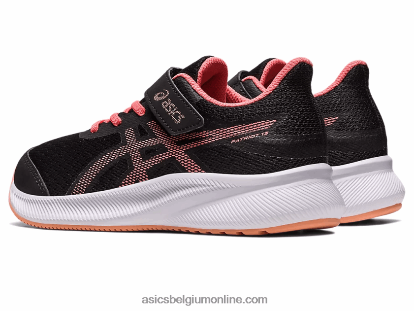 patriot 13 kleuterschool V6HXR24305 zwart/papaja Asics
