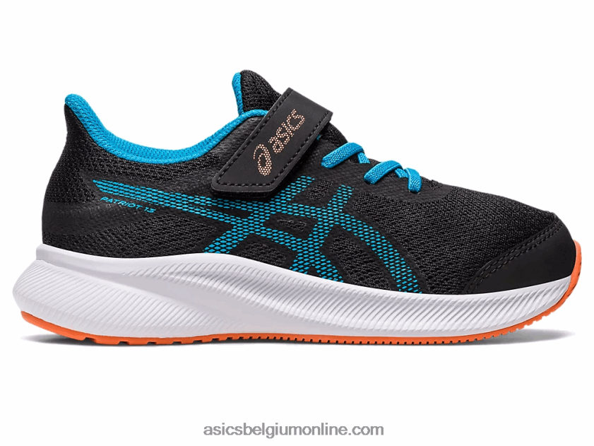 patriot 13 kleuterschool V6HXR24308 zwart/eilandblauw Asics