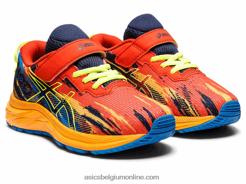 pre noosa tri 13 kleuterschool V6HXR24347 cherrytomaat/veiligheidsgeel Asics