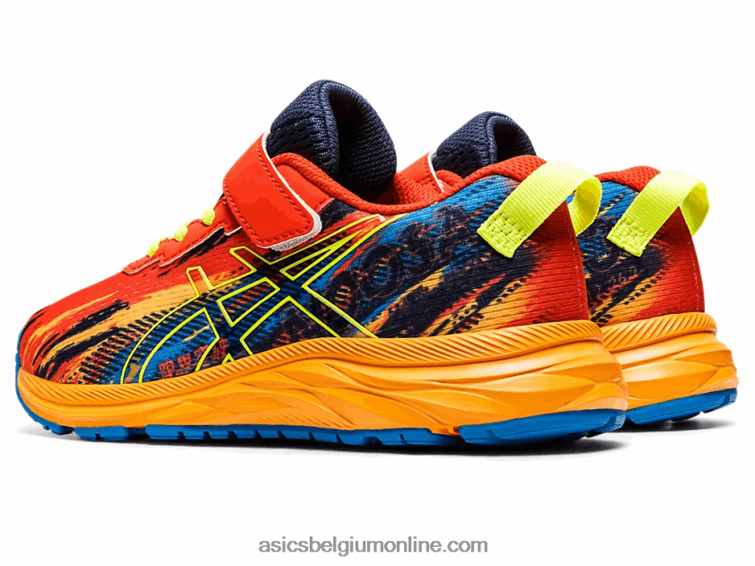 pre noosa tri 13 kleuterschool V6HXR24347 cherrytomaat/veiligheidsgeel Asics