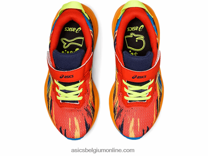 pre noosa tri 13 kleuterschool V6HXR24347 cherrytomaat/veiligheidsgeel Asics