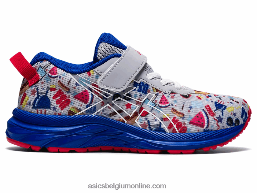 pre noosa tri 13 kleuterschool V6HXR24531 piemonte grijs/wit Asics