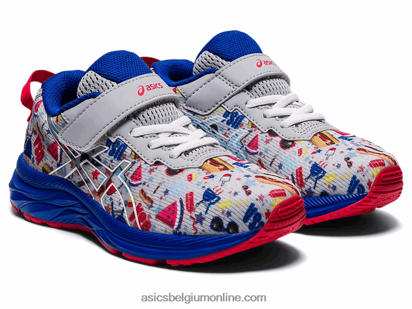 pre noosa tri 13 kleuterschool V6HXR24531 piemonte grijs/wit Asics