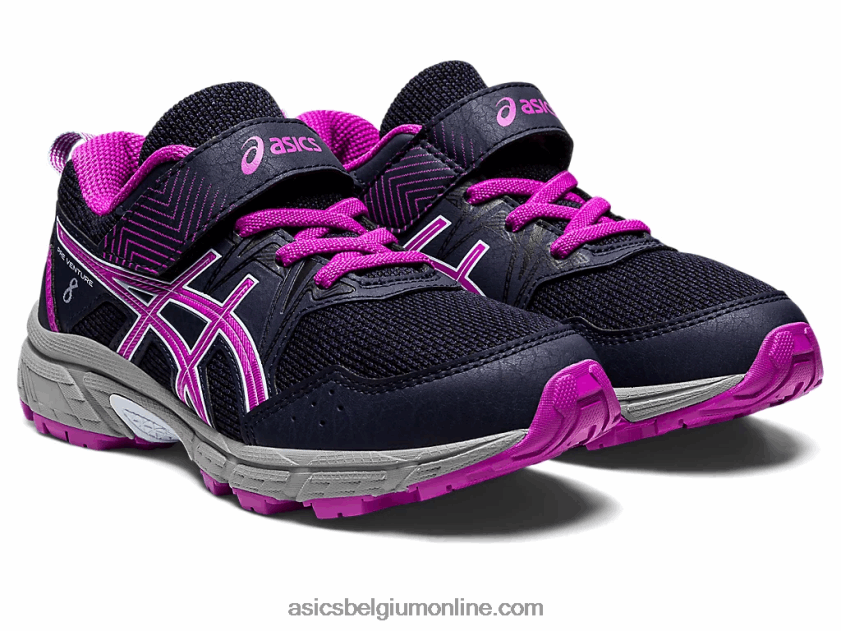 pre onderneming 8 kleuterschool V6HXR24375 middernacht/orchidee Asics