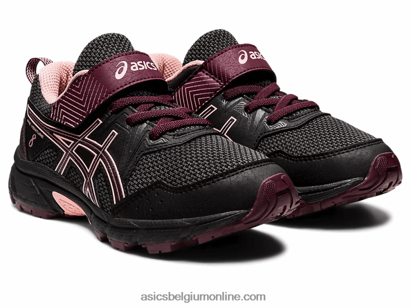 pre onderneming 8 kleuterschool V6HXR24379 zwart/diep mars Asics