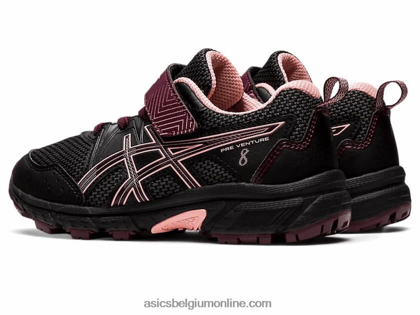 pre onderneming 8 kleuterschool V6HXR24379 zwart/diep mars Asics