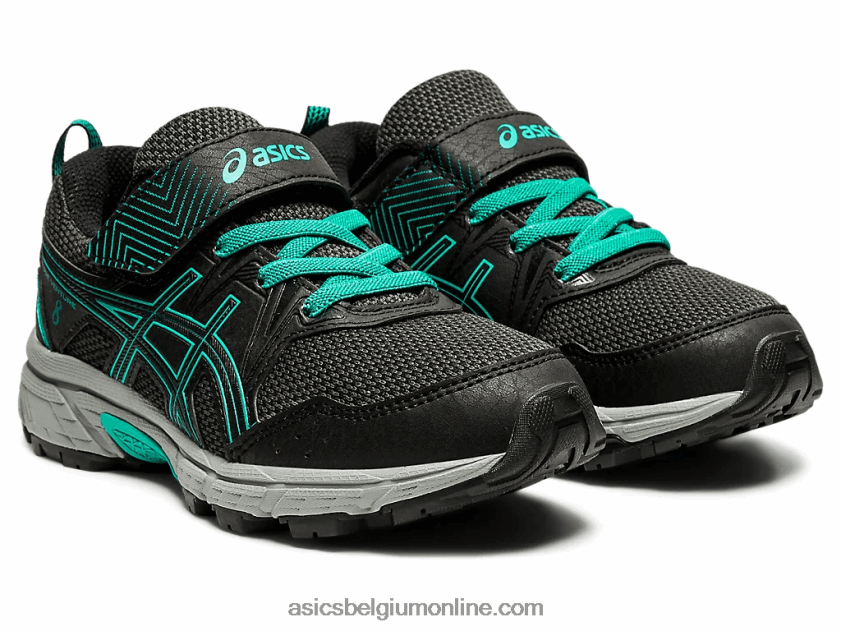 pre onderneming 8 kleuterschool V6HXR24497 zwart/baltisch juweel Asics