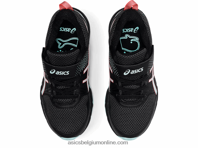 pre onderneming 8 kleuterschool V6HXR24501 zwart/helder blauw Asics