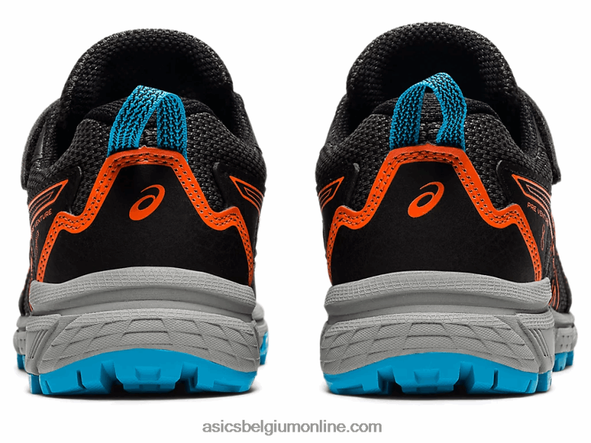 pre onderneming 8 kleuterschool V6HXR24502 zwart/goudsbloem oranje Asics