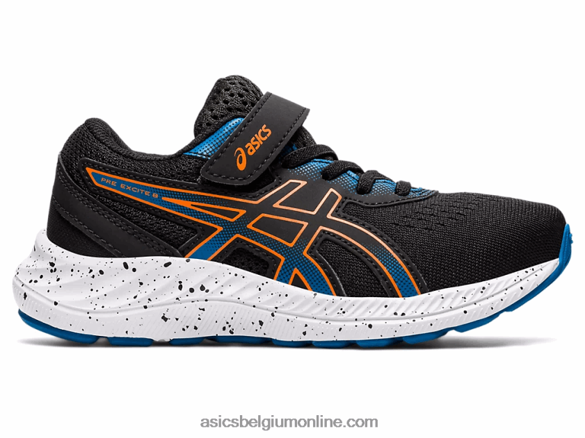 pre opwinding 8 kleuterschool V6HXR24532 zwart/goudsbloem oranje Asics