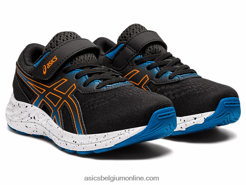 pre opwinding 8 kleuterschool V6HXR24532 zwart/goudsbloem oranje Asics