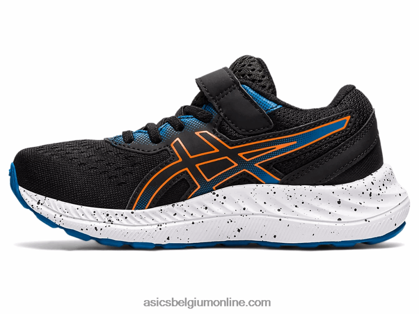 pre opwinding 8 kleuterschool V6HXR24532 zwart/goudsbloem oranje Asics