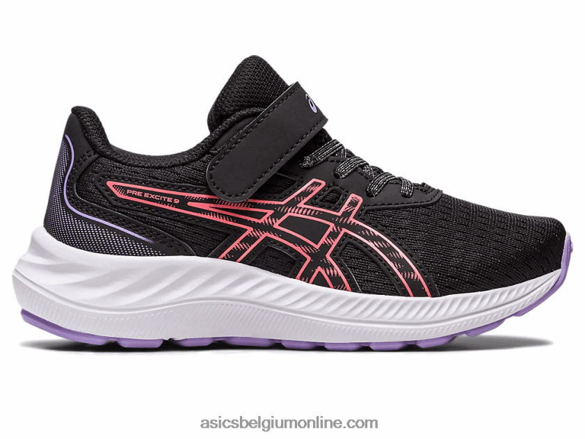 pre opwinding 9 kleuterschool V6HXR24289 zwart/papaja Asics