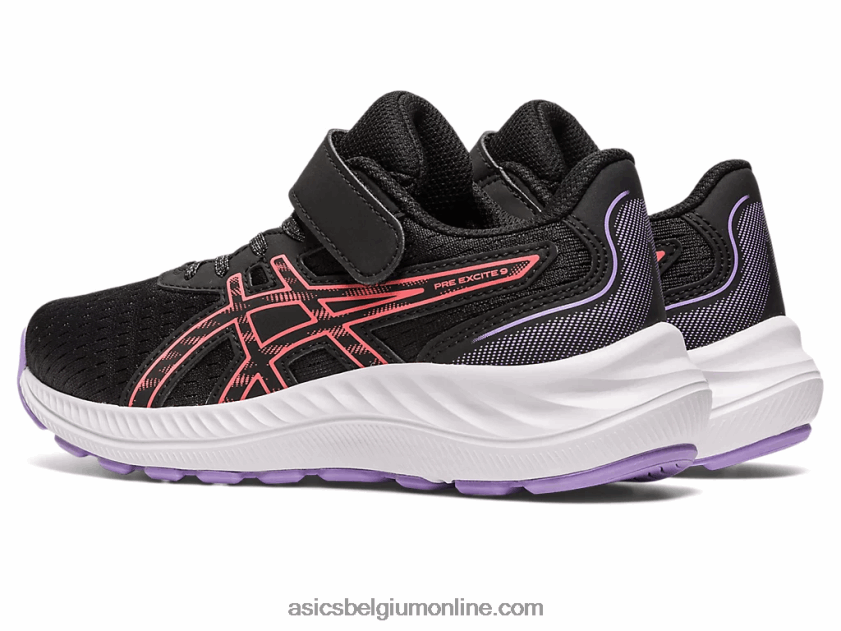 pre opwinding 9 kleuterschool V6HXR24289 zwart/papaja Asics