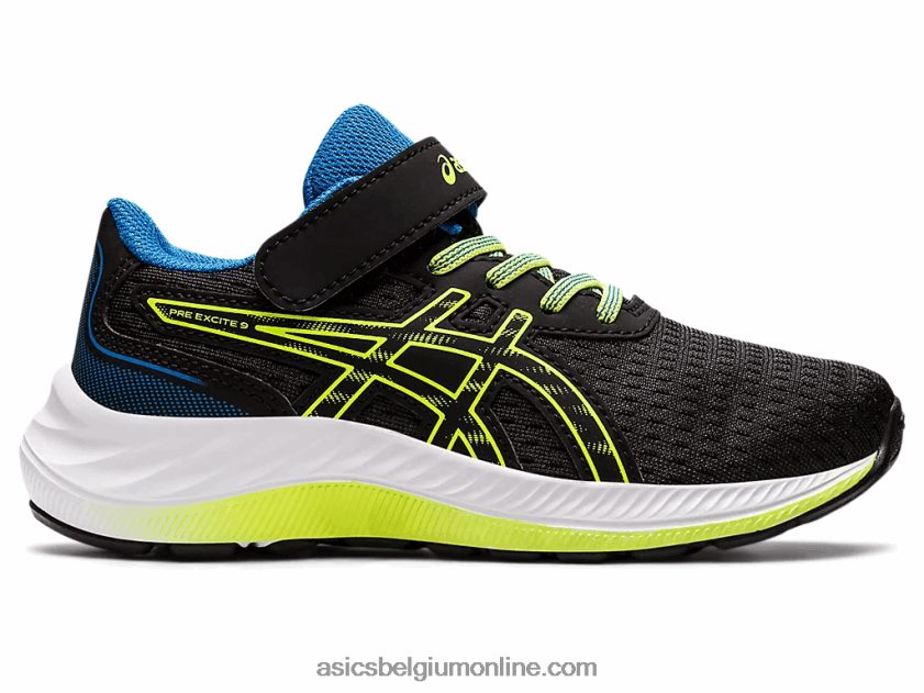 pre opwinding 9 kleuterschool V6HXR24460 zwart/gevarengroen Asics