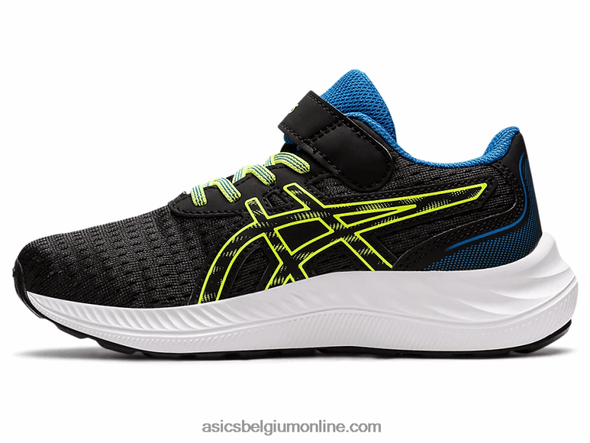 pre opwinding 9 kleuterschool V6HXR24460 zwart/gevarengroen Asics