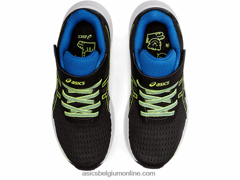 pre opwinding 9 kleuterschool V6HXR24460 zwart/gevarengroen Asics